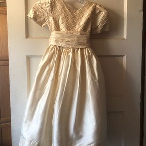 Girls’ Formal Dress Size 5 - Dupioni Silk